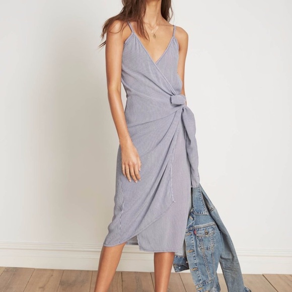 Faithfull the Brand Dresses & Skirts - Faithfull the Brand Juel Midi wrap dress